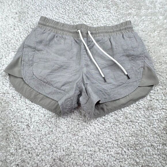 Athleta Beachside Bali Linen Short Gray - Picture 2 of 8